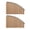 Brown Front 2pc, variant on Embedded Track Car Window Privacy Shades, No-Drill Blackout Side Window Curtains for SUV Van Truck, UV Sun Block, Father's Day Gift