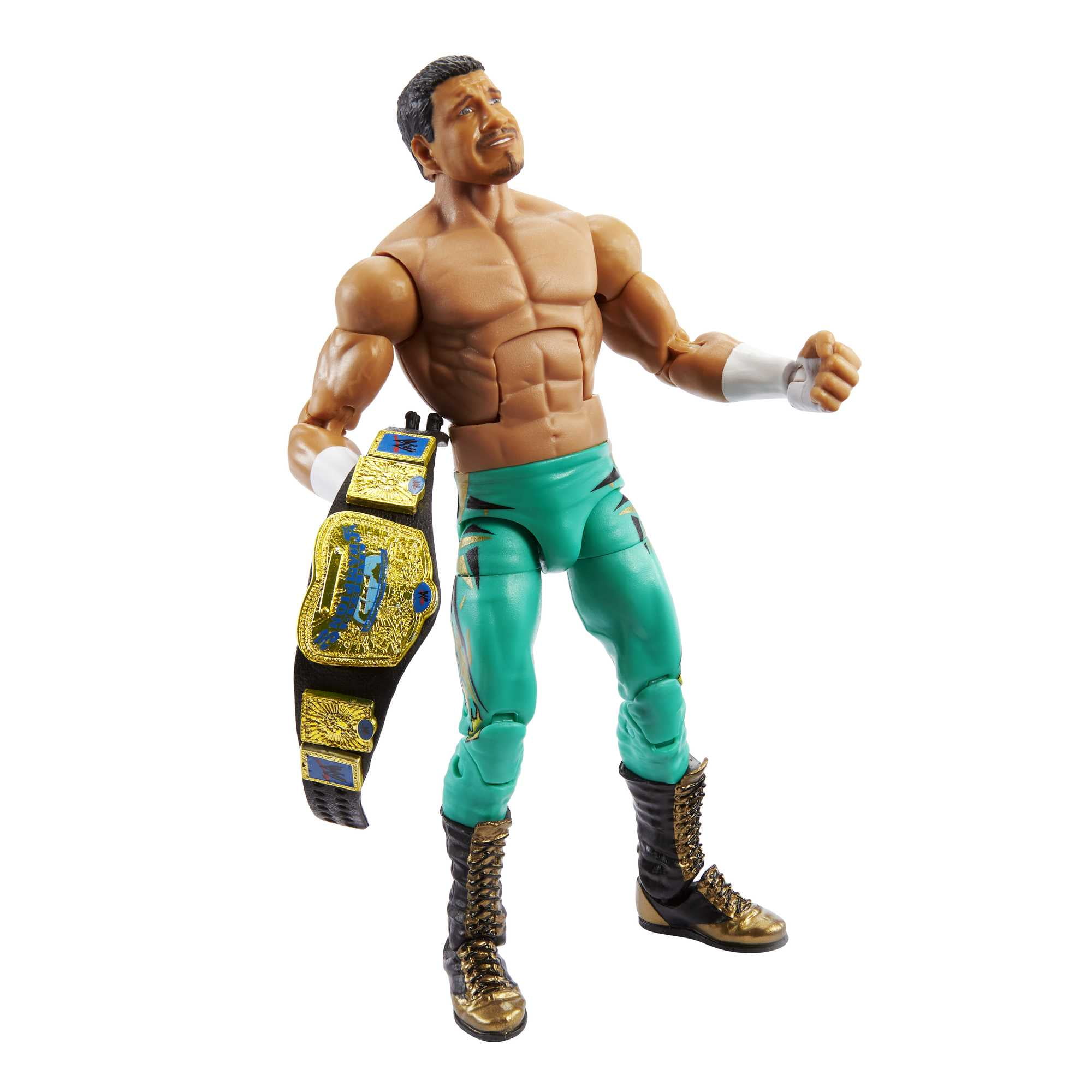 WWE Eddie Guerrero Elite Collection Action Figure, 6-inch Posable Collectible