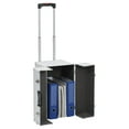 thumbnail image 2 of vidaXL Pilot Trolley 47x39x27 cm Silver Aluminium, 2 of 5