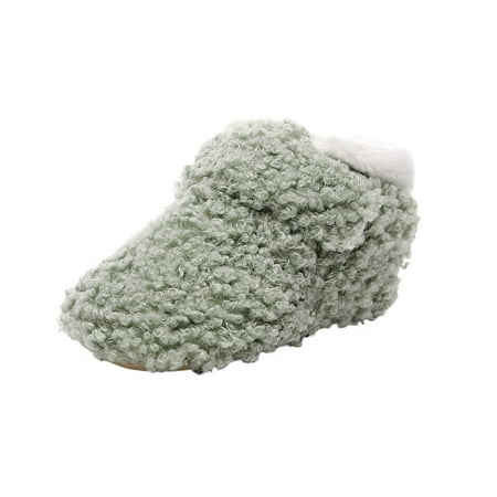 

Baby Shoes in Marry Cotton Girls Plush Shoes Boots Warm Boys Snow First Soft Walkers Baby Baby Shoes Baby Hiking Boots for Boys