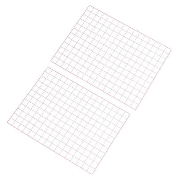 Uxcell 31.5"x24" Wire Grid Panel, 2 Pack Board for Photo Display and Home Office Wedding Decor, Pink
