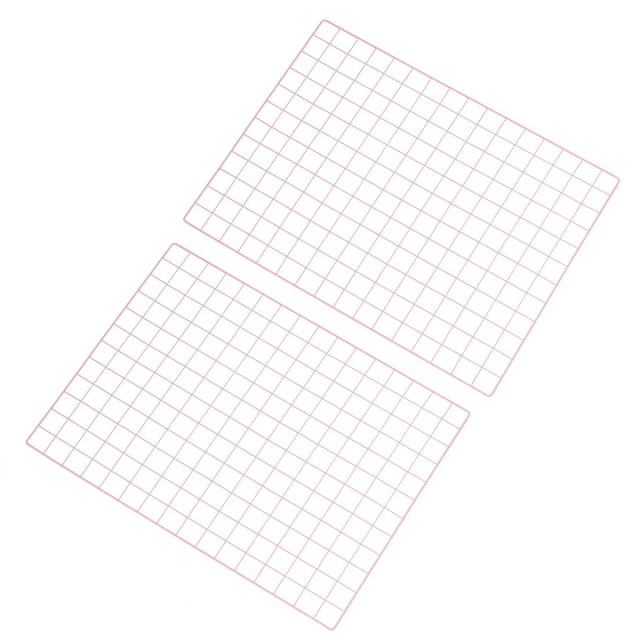 Uxcell 31.5"x24"Wire Grid Panel, 2 Pcs Wall Grid Decorative Board Photo Display for Home Office Wedding, Pink