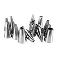 thumbnail image 1 of Kit de Décoration 16 Pcs Sacs à Glaçage en Acier Inoxydable Fournitures de Décoration Conseils et Sacs pour Cuisson Fournitures de Décoration de Gâteaux avec Boîte de Rangement, 1 of 8