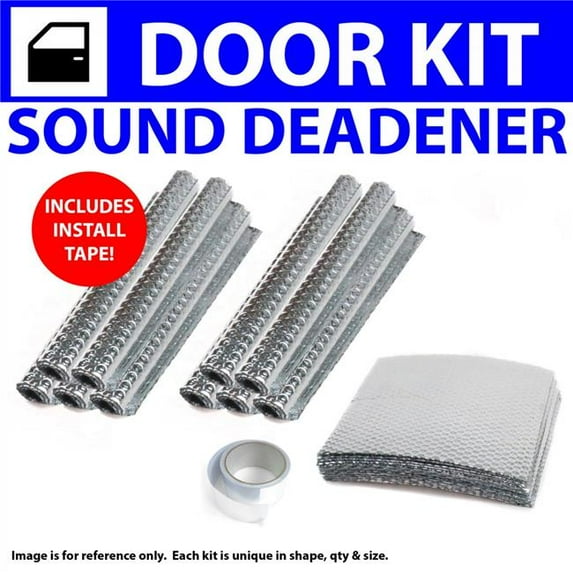 Zirgo High Performance Cooling Products Heat & Sound Deadener for Cadillac Seville 1998-1904 4 Door Kit Plus Seam Tape 21024CM2