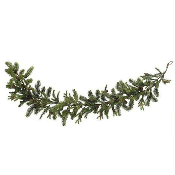 60 Inch Pine & Pinecone Garland