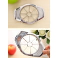 thumbnail image 7 of Heavy Duty Apple Corer Slicer, 8 Blade Stainless Steel Commercial Fruit Cutter Kitchen Utensils Gadgets for Apple, Pear, Potato Wedge, 4 inch diameter, 7 of 7