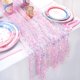 thumbnail image 1 of Camino de mesa con lentejuelas de 30 x 183 cm, con purpurina para fiestas, ideal para graduaciones, bodas, compromisos, cumpleaños y baby showers., 1 of 5