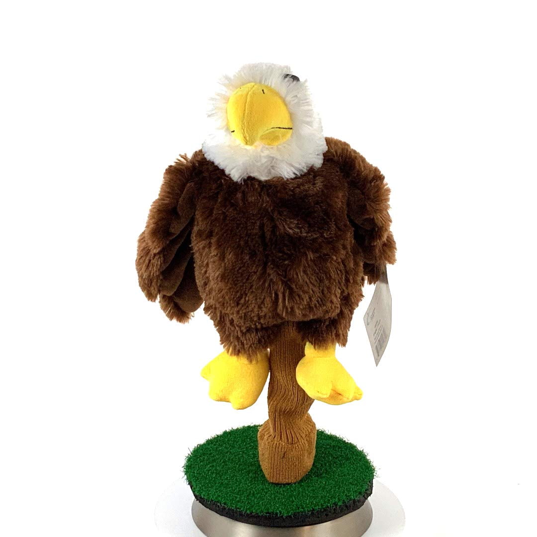 Creative Covers Bald Eagle Golf Club Head Cover, Novelty Plush Headcovers, For Woods And Drivers