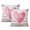 Valentines Day Pink-1, variant on Valentines Polka Dots Red Love Throw Pillow Covers 18 X 18 Inch, Set Of 2, Linen Study Sofa Cushion Cover Indoor Living Room Home Decor