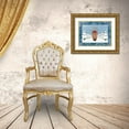 thumbnail image 3 of Grey, Jace 32x25 Gold Ornate Wood Framed with Double Matting Museum Art Print Titled - Reindeer, 3 of 4