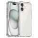 thumbnail image 2 of WANLONFENG MF Series for iPhone 16 Case TPU Acrylic Clear Phone Cover with Tempered Glass Film, 2 of 5