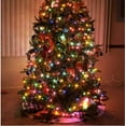 thumbnail image 2 of Gilbin Indoor Outdoor Multicolor Musical Christmas Lights, 25 Songs, 8 Function Chaser, Green Wire, 26 Ft, 2 of 9
