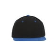 thumbnail image 2 of CTH Casquette Snapback Vintage 2 Tons, Noir Royal, 2 of 2