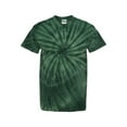 thumbnail image 2 of Dyenomite - Cyclone Pinwheel Tie-Dyed T-Shirt - 200CY - Forest - Size: 2XL, 2 of 3