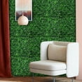 thumbnail image 4 of 40x60cm Simulated Plant Wall Tile, Waterproof Plastic Foliage Mat for Room Divider/Fence Cover/Home Background Decoration, 4 of 4