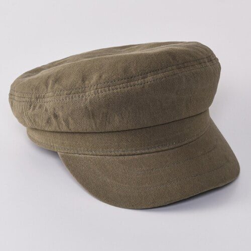 SikaFu Berets Spring Summer Men Women Cap Hat Vintage Artist Painter Sailor Captain Beret Cap Solid Plain Cotton Flat Newboy Cap