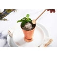thumbnail image 4 of Sol Living Mint Julep Cup Bar Accessories Drinking Cups 12 oz - 8 Pieces Copper, 4 of 7