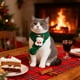 thumbnail image 4 of Bufandas Navideñas Tejidas para Mascotas Bufandas para Mascotas Accesorios Navideños para Mascotas, 4 of 6