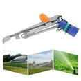 thumbnail image 6 of Dwellnix Large Area Irrigation Sprinkler Gun Impact Water Spray Gun 360 Adjustable USA, 6 of 8