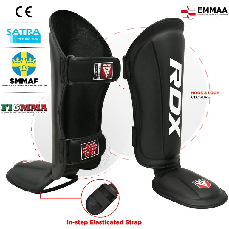 Muay Thai Shin Guards by RDX, Sparring Gear, MMA, Kickboxing Shin Pads