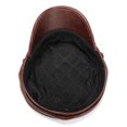 thumbnail image 4 of Qarigey Boina de invierno Unisex para hombre y mujer, gorra de cuero Vintage ajustable portátil, sombreros de moda, accesorios para regalos informales Sombreros Negro Medio Qarigey AP013196-05, 4 of 6