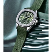PAGANI DESIGN Automatic Mens Watch New Stainless Steel Mechanical Wrist Watch for Men, 100M Waterproof, Synthetic Sapphire Dial Glass, Rubber Strap, PD-YS031