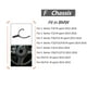 thumbnail image 3 of Riwesomey Embellecedor para cubierta de volante, antiarañazos, antiabrasión, buena artesanía, componentes para automóviles, accesorios para Vehículos, repuestos y accesorios Mis gris negro, 3 of 6