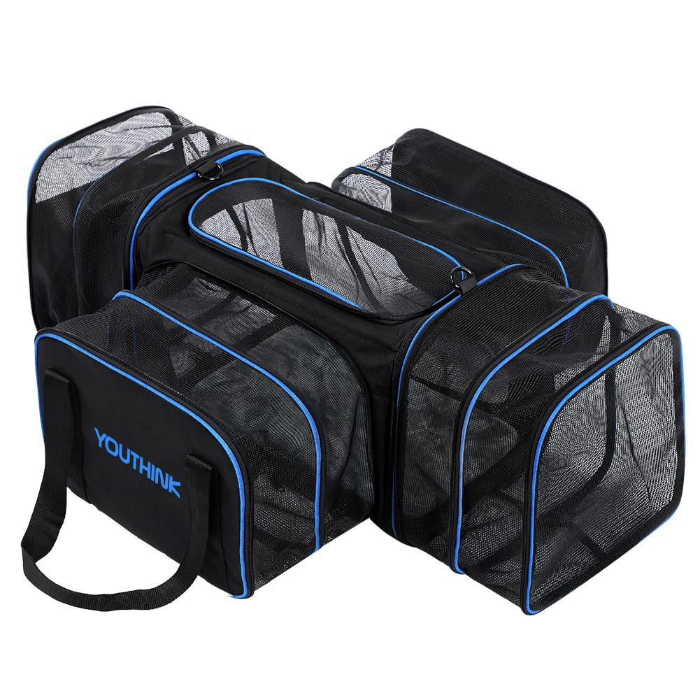 Mgaxyff Crate Dog Carrier, Soft Crate Roomy Travel ...