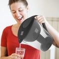 thumbnail image 3 of Drinkpod  Ultra Premium Alkaline Water Pitcher 3.5L Capacity Includes 3 Filters Black, 3 of 11