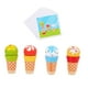thumbnail image 2 of Juego de 4 piezas de helado de madera, juguete de helado, accesorios de cocina para niños, juego de juguete educativo para alimentos para niños de 3,, 2 of 9