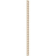 thumbnail image 3 of Ekena Millwork 94"H x 3/8"T Casablanca Adjustable Wood Decorative Slat Wall Panel Kit, Maple (contains 30 Slats + 1 Straight Edge Starter Slat), 3 of 16