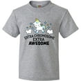 thumbnail image 3 of Inktastic Extra Chromosome Extra Awesome with Unicorn Youth T-Shirt, 3 of 5