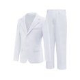 thumbnail image 4 of Lycody 3PCS Boy's Formal Dress Suit Set Outfit, from Toddlers to Teen, Adjustable Waist, Graduation, Wedding, Party, 4 of 8