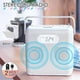 thumbnail image 2 of Portable Bluetooth CD Player with Vertical Design, CD Speakers, FM Radio, Support USB, AUX ,and LCD Display, 2 of 5
