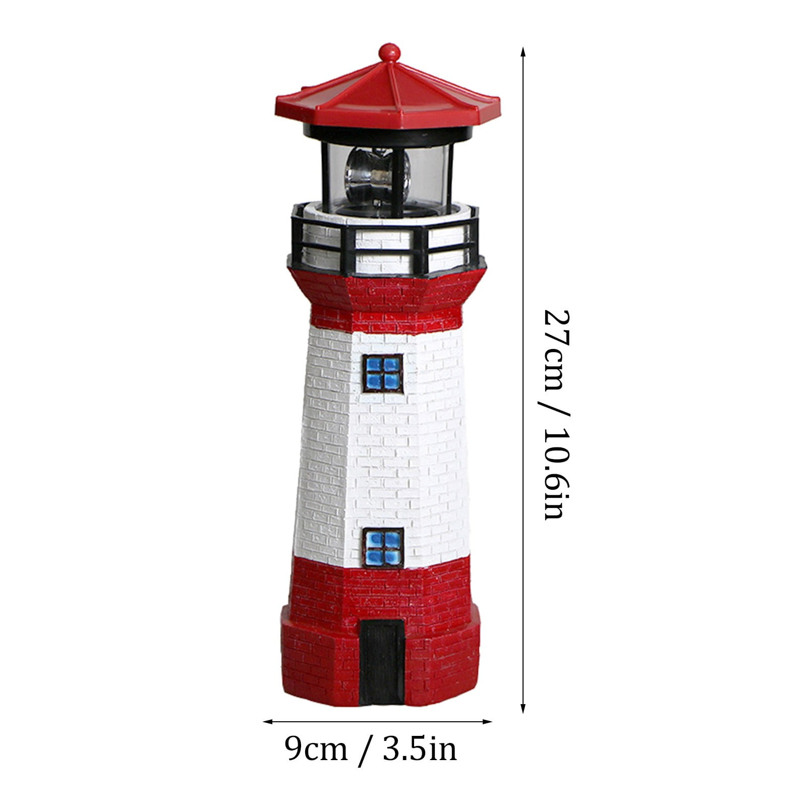 Set of 2 Garden Decoration Solar Lighthouse Garden Stake Color Change Light Set of 2 Garden Decoration Solar Lighthouse Garden Stake Color Change Light