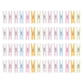 thumbnail image 2 of KAKOWELY 100Pcs Mini Plastic Craft Clips Art 2.5cm Hanging Photo Clips Clothes (Transparent, Assorted Color),0.98X"X0.31"X0.12", 2 of 4