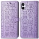 thumbnail image 1 of Funda Cartera FOXDOCK para Samsung Galaxy A07 , Flip PU con Relieve de Gatos y Perros, Tarjetero y Soporte, 1 of 6