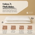 thumbnail image 3 of Heirloom Comfort Square Throw Pillow Inserts (Pack of 2, 12"x12", White, Polyester) - Fluffy Decorative Cushion Fillers for Couch, Bed & Chair - Perfect for Styling, Back Support & Everyday Comfort, 3 of 6