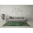 thumbnail image 3 of Ahgly Company Indoor Rectangle Abstract Light Blue Contemporary Area Rugs, 5' x 8', 3 of 4
