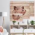 thumbnail image 5 of Design Art - Pig Portrait in Brush Painting, 5 of 5