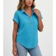 thumbnail image 4 of Mujeres de Verano Tops Casual Cuello en V Manga Corta Suéter Blusa Primavera Suave, 4 of 5
