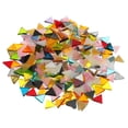 thumbnail image 1 of Unique Bargains 200g Stained Glass Mosaic Triangle 14mm Multicolor Glass Mosaic Tiles Bulk for Craft Handmade Project, 1 of 8