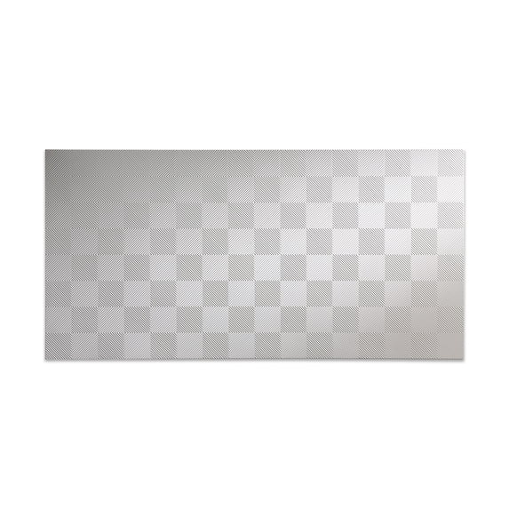 Fasade - Quattro Matte White Decorative Wall Panel - Fast and Easy Installation (4' X 8' Panel)