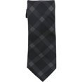 thumbnail image 1 of Kenneth Cole Mens Dotted Grid Self-tied Necktie, Black, One Size, 1 of 1