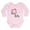 Petal Pink, variant on CafePress - I Heart My Nana And Pop Pop Body Suit - Long Sleeve Cotton Baby Bodysuit
