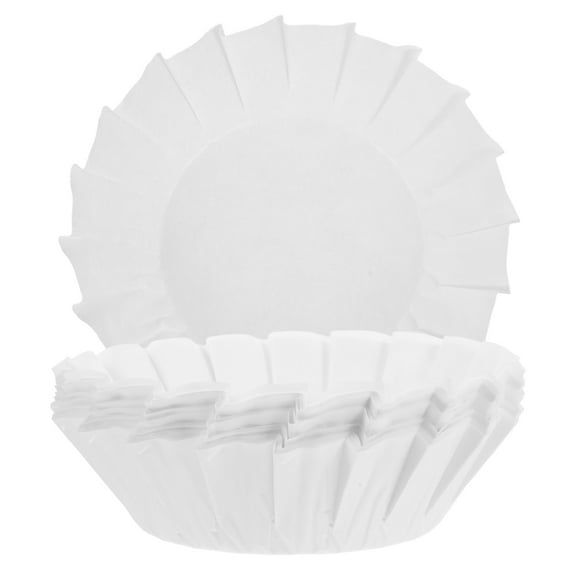 50 Pcs Tart Pie Tins Pans Basque Oil Paper 9.50X9.50X4.50CM White