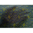 thumbnail image 4 of oneOone Cotton Silk Fabric Swirl Block Printed Craft Fabric BTY 42 Inch Wide, 4 of 4