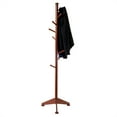thumbnail image 2 of Winsome Lily Coat Tree Hanger, 9 Pegs, Walnut Finish, 2 of 3