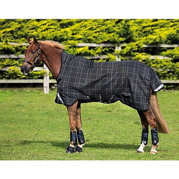 Rhino Wug Turnout Blanket 100g 75 Black/Gray/White