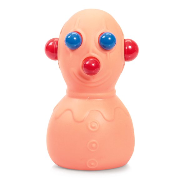 Squeeze Toy Schylling PANIC PETE Classic, goma naranja, 13 cm